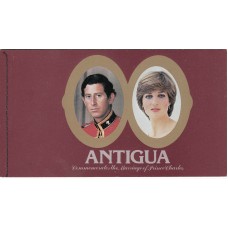 Леди Диана Антигуа 1981. буклет свадьба Леди Ди и Принца Чарльза редкий