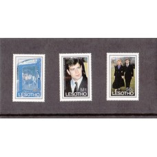 Королевские династии Лесото, серия 3 марки Принц Эндрю