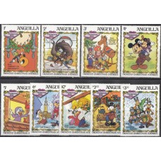 Дисней Ангилья 1983, Рождественские истории Чарльза Дикенса, серия 9 марок