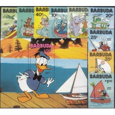 Дисней Барбуда 1981, Герои Диснея, полная серия