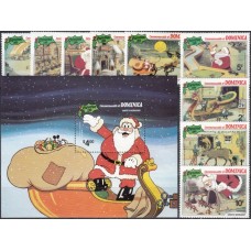 Дисней Доминика 1981, Рождество Санта Клаус готовит подарки, полная серия