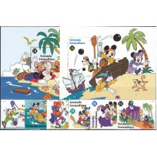 Дисней Гренада Гренадины 1995, Микки пират, полная серия