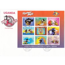 Дисней КПД Уганда 1998 70 лет Микки лист
