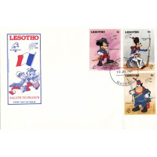 Дисней КПД Лесото 1989 Франция военная форма