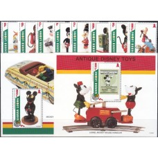 Дисней Сьерра Леоне 1995, Рождество Антикварные Игрушки, полная серия