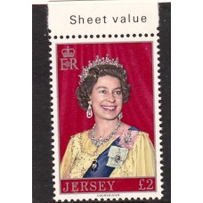 Джерси. Королева Англии Елизавета II. марка