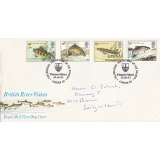 Англия КПД 1983. Речные рыбы Британии