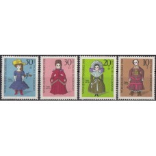Сказки ФРГ 1968, Куклы, серия 4 марки