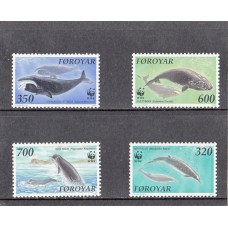 Фауна Фареры 1990, Киты и дельфины, полная серия