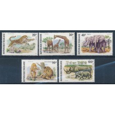 Фауна Того, Животные Африки, серия 5 марок