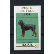 Фауна Эритрея, Собака Ротвейлер, люкс-блок без перфорации