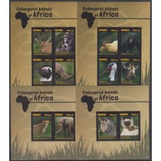 Фауна Гана 2014, Охраняемые животные Африки, полная серия