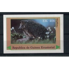 Фауна Экваториальная Гвинея, Ёжик люкс-блок без перфорации
