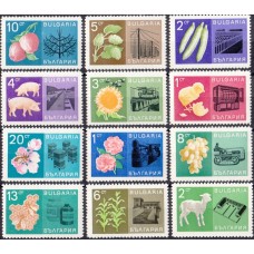 Фауна Болгария 1967, Народное хозяйство Животноводство и растениеводство, полная серия