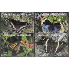 Фауна Мадагаскар 1999, Насекомые Бабочки, серия 4 марки