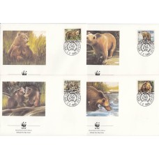 WWF Медведь Югославия 1988 КПД полный комплект