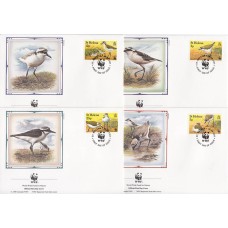 WWF Птицы Святой Елены острова 1993 КПД полный комплект