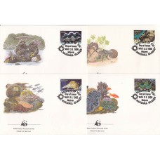 WWF Малюски Маршаловы острова 1986 КПД полный комплект