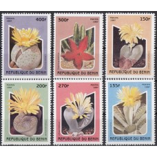 Флора Бенин 1997, Кактусы серия 6 марок