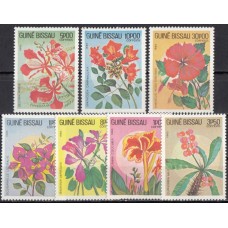 Флора Гвинея Биссау 1983, Цветы серия 7 марок