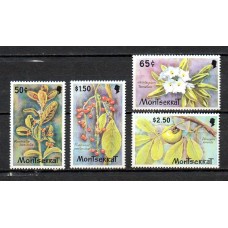 Флора Монсеррат, Плодовые растения, серия 4 марки