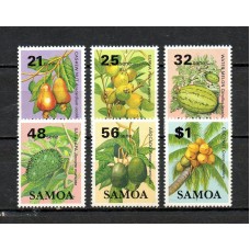 Флора Самоа, Фрукты серия 6 марок