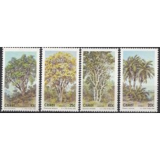 Флора Сискей 1984, Деревья острова Пальмы, серия 4 марки