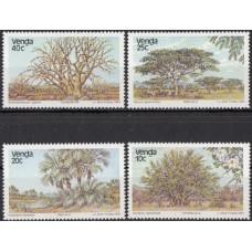 Флора Венда 1983, Деревья острова Пальмы, серия 4 марки
