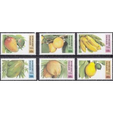 Флора Того 1996, Фрукты серия 6 марок