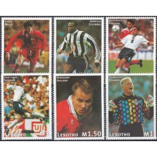 Футбол Лесото 1997, ЧМ Франция-98, серия 6 марок