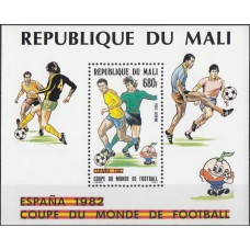 Футбол Мали 1982, ЧМ Испания-82 блок Mi: 20