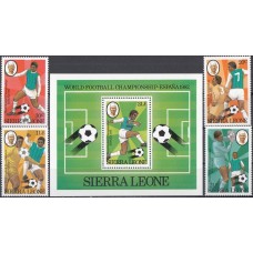 Футбол Сьерра Леоне 1982, ЧМ Испания-82, полная серия