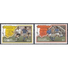 Футбол Гренада Гренадины 1982, ЧМ Испания-82, серия 2 марки
