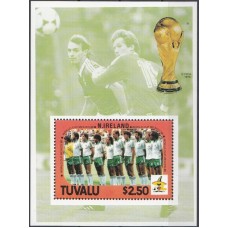 Футбол Тувалу 1986, ЧМ Мексика-86, блок Mi: 17