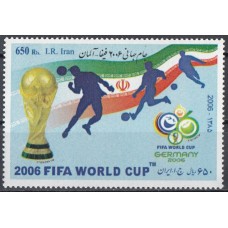 Футбол Иран 2006, ЧМ Германия-2006 марка Mi: 3026