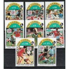 Футбол Гамбия 1993, ЧМ США-94, серия 8 марок Mi: 1769-1776
