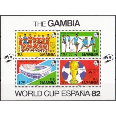Футбол Гамбия 1982, ЧМ Испания-82 блок № 6