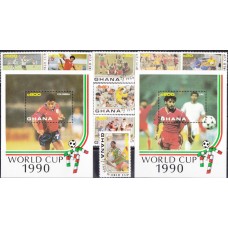 Футбол Гана 1990, ЧМ Италия-90 полная серия