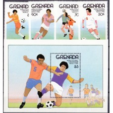 Футбол Гренада 1986, ЧМ Мексика-86, полная серия