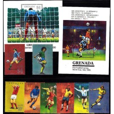 Футбол Гренада 1989, ЧМ Италия-90 полная серия
