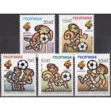 Футбол Мозамбик 1982, ЧМ Испания-82 серия 5 марок