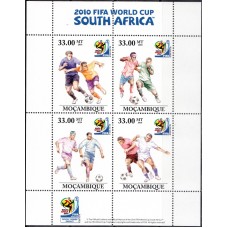 Футбол Мозамбик 2010, ЧМ ЮАР-2010, блок Mi: 333