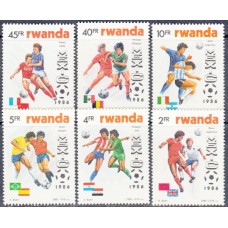 Футбол Руанда 1986, ЧМ Мексика-86, полная серия