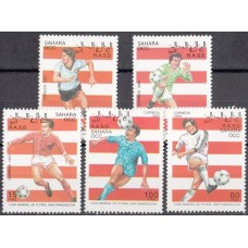 Футбол Сахара Западная 1993, ЧМ США-94 серия 5 марок