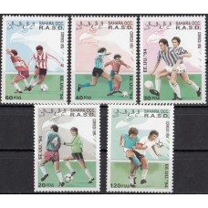 Футбол Сахара Западная 1994, ЧМ США-94, серия 5 марок