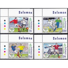 Футбол Соломоновы острова 2006, ЧМ Германия-2006  полная серия 4 марки