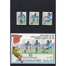 Футбол Сомали 1982, ЧМ Испания-82, полная серия