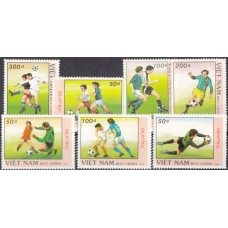 Футбол Вьетнам 1989, ЧМ Италия-90, серия 7 марок