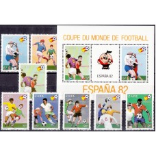 Футбол Заир 1981, ЧМ Испания-82 полная серия