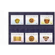 Культура Искусство Мозамбик 1988, Народное творчество серия 6 марок